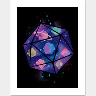 Universe dice! Posters and Art